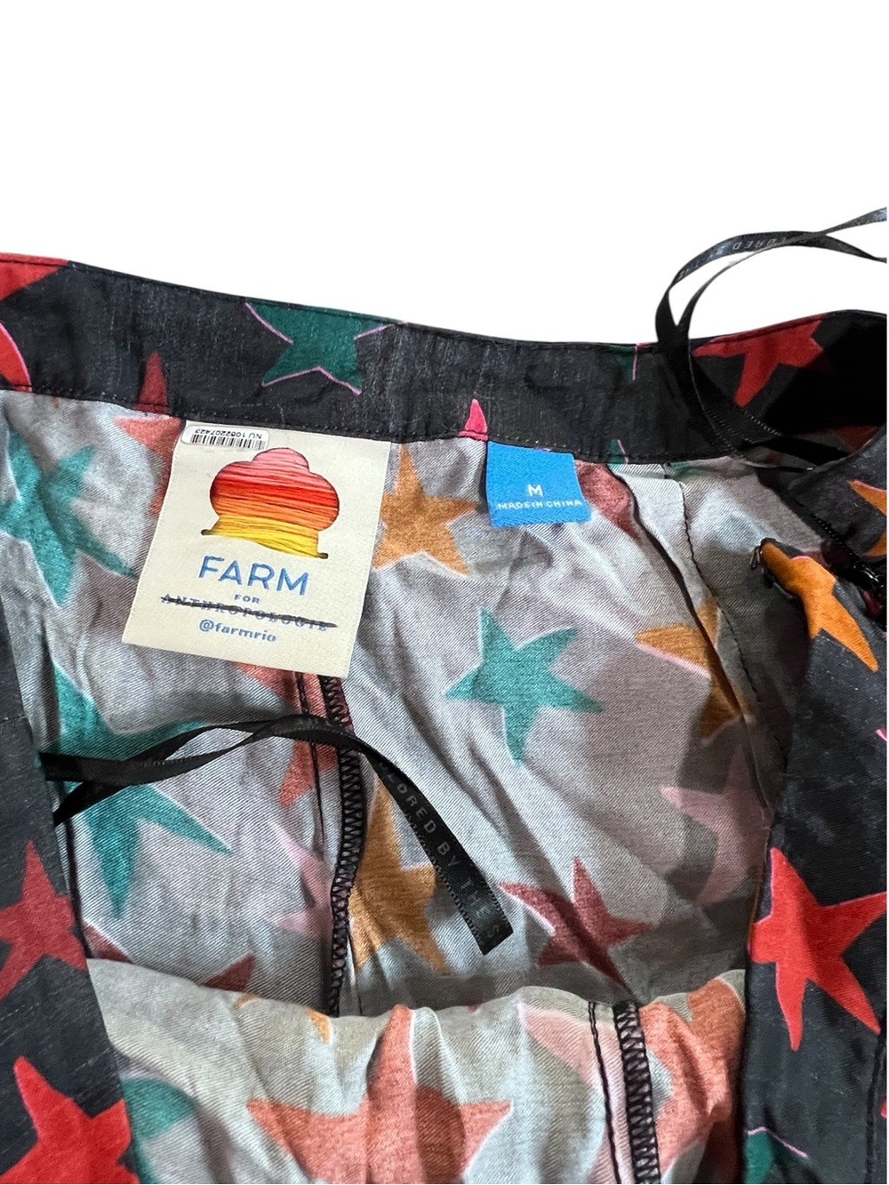 Farm Rio | Star-Print Wide Leg Pants - Picture 4 of 5